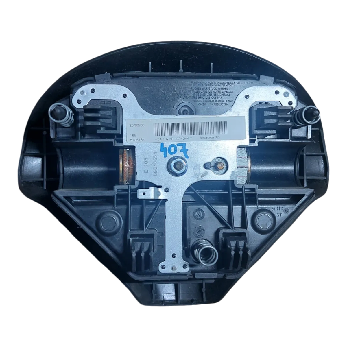 Peugeot 407  04-10  airbag/zračni jastuk volana    96445891ZD