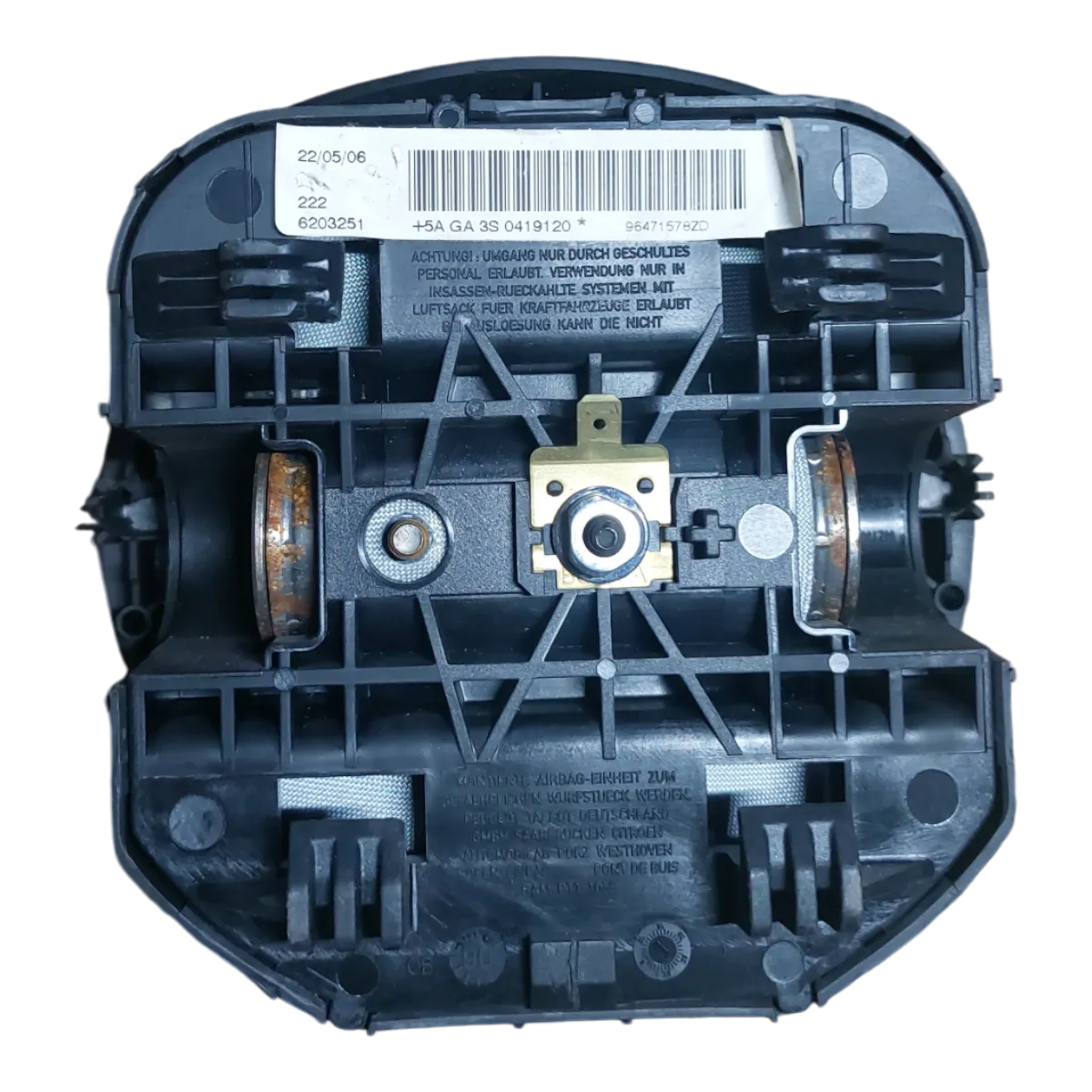 Citroen C4 05-13 airbag/zračni jastuk volana 96471578ZD