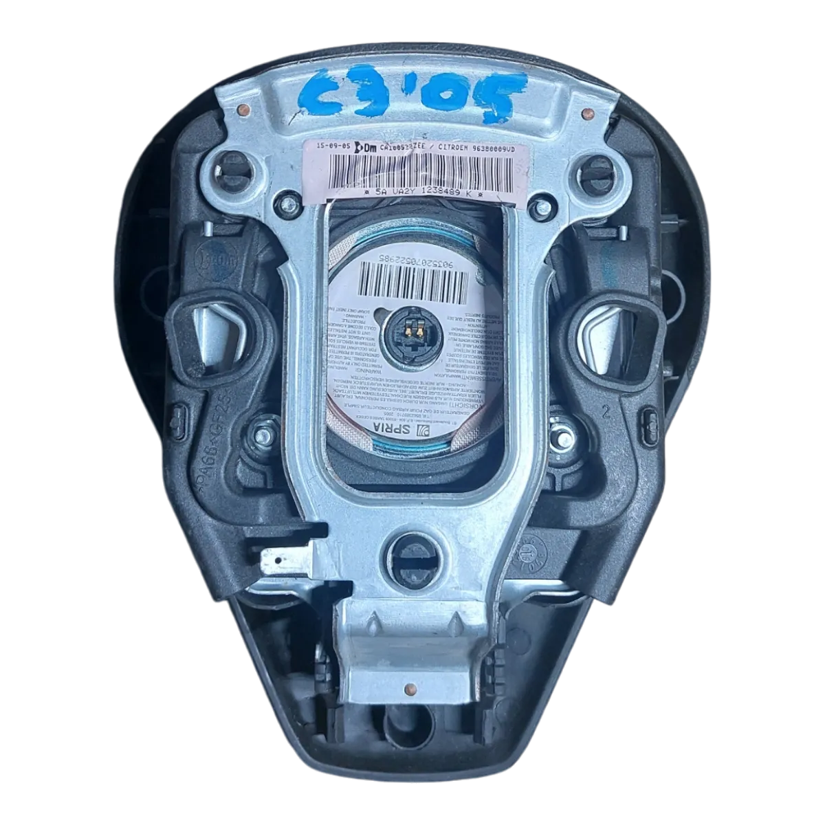 Citroen C3  01-09    airbag/zračni jastuk volana    96380009UD
