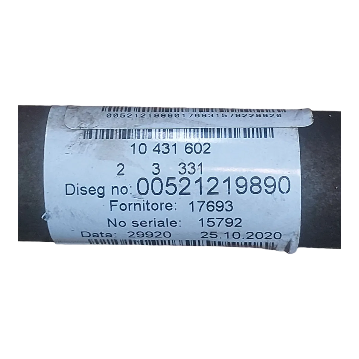 Fiat 500   1.0 Mild  Hybrid  07-     poluosovina prednja lijeva    00521219890