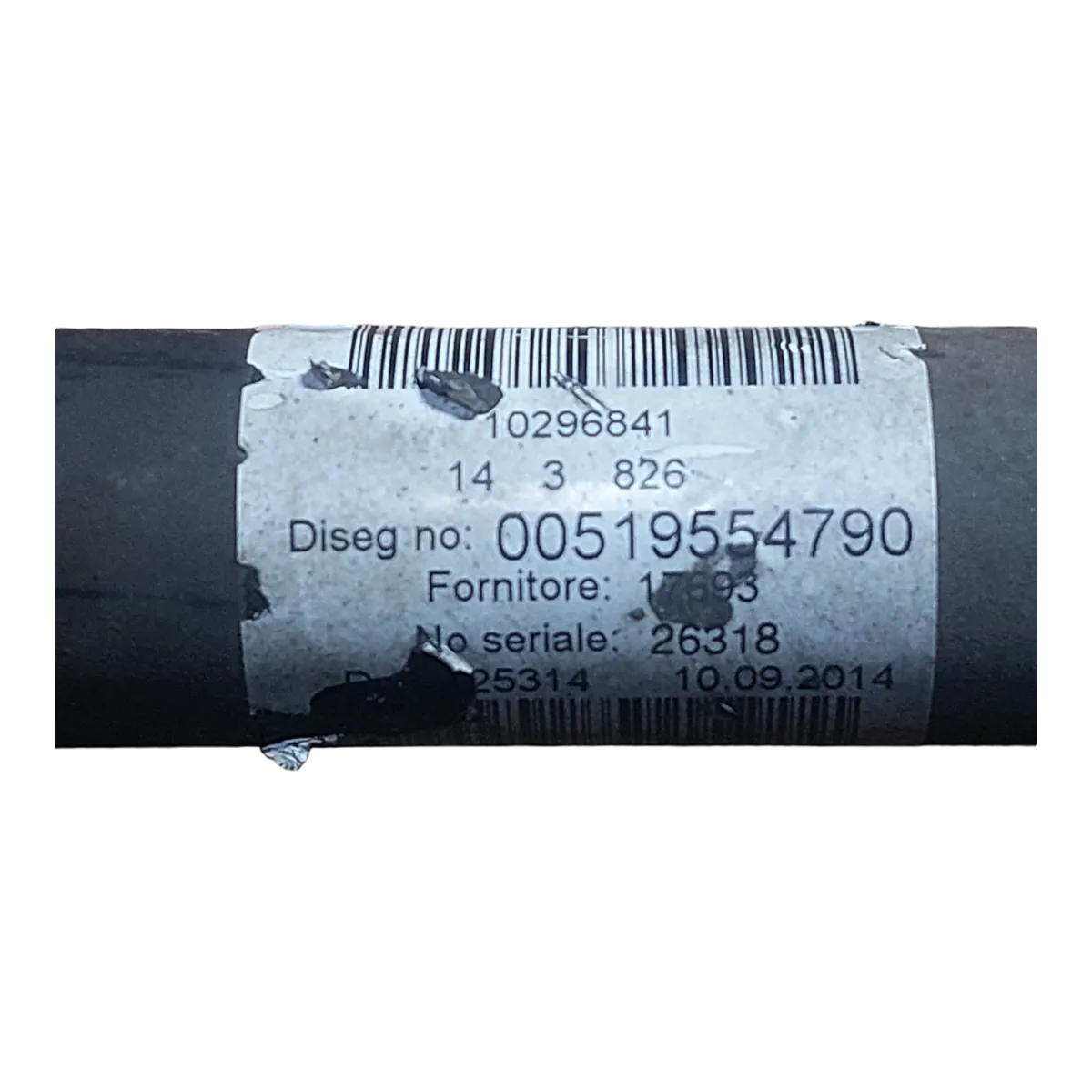 Fiat 500 Abarth  1.4 Turbo  07-       poluosovina prednja lijeva  00519554790