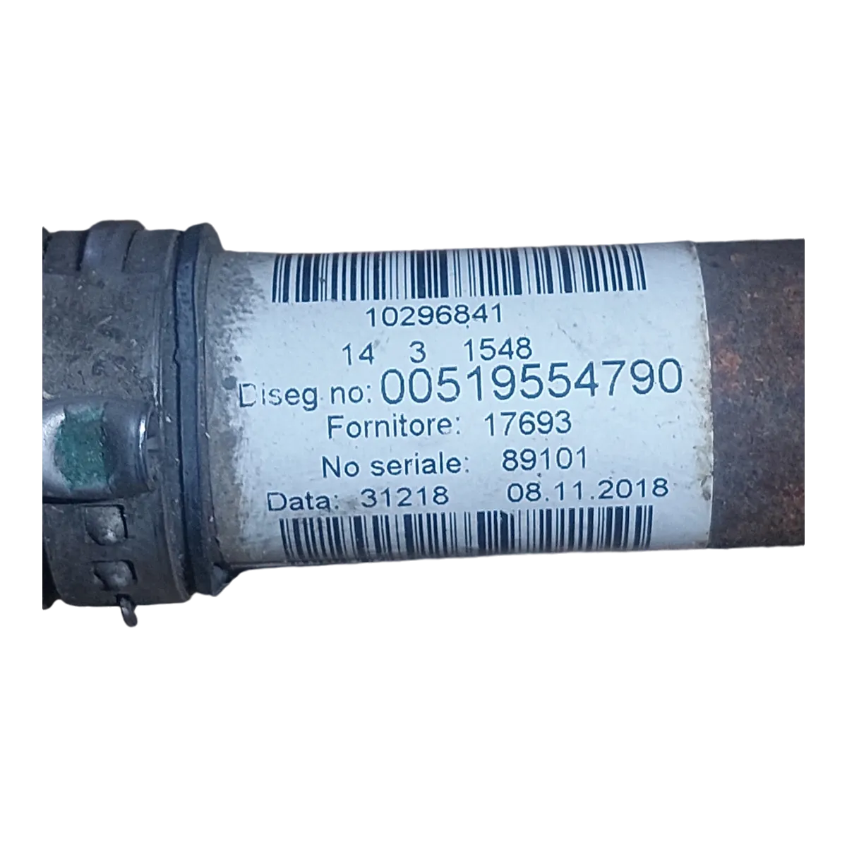 Fiat 500 Abarth 1.4 Turbo 07- poluosovina prednja lijeva 00519554790