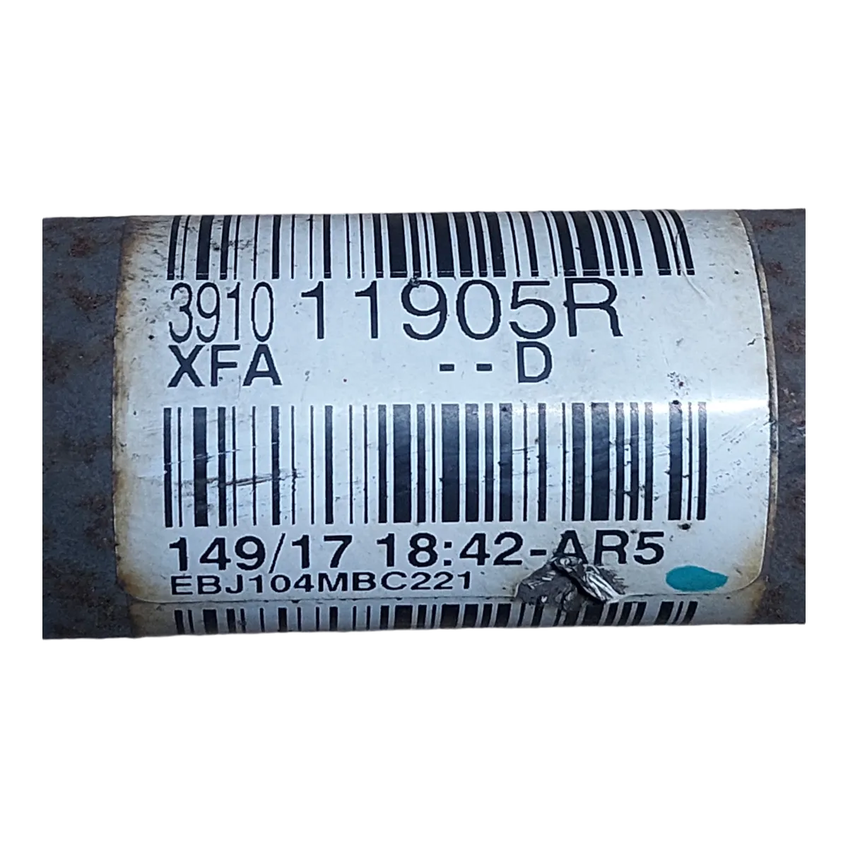 Renault Scenic IV   1.6 DCI 16-      poluosovina prednja lijeva  391011905R