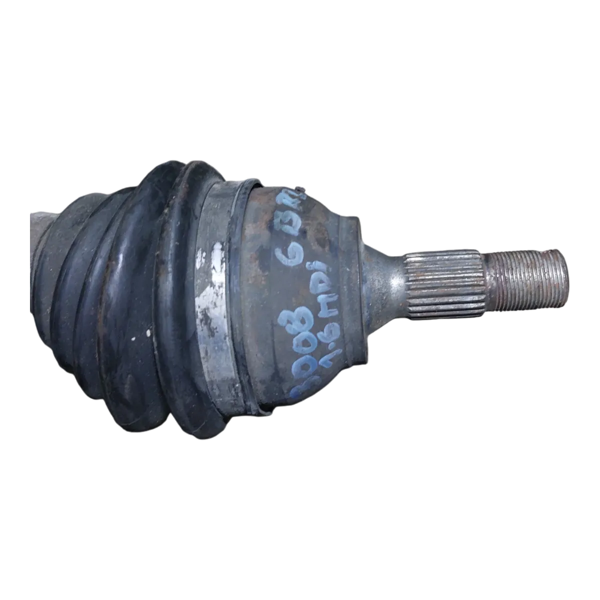 Peugeot 3008 T84 1.6 HDI   6 brzina  08-16  poluosovina prednja lijeva  9684135380