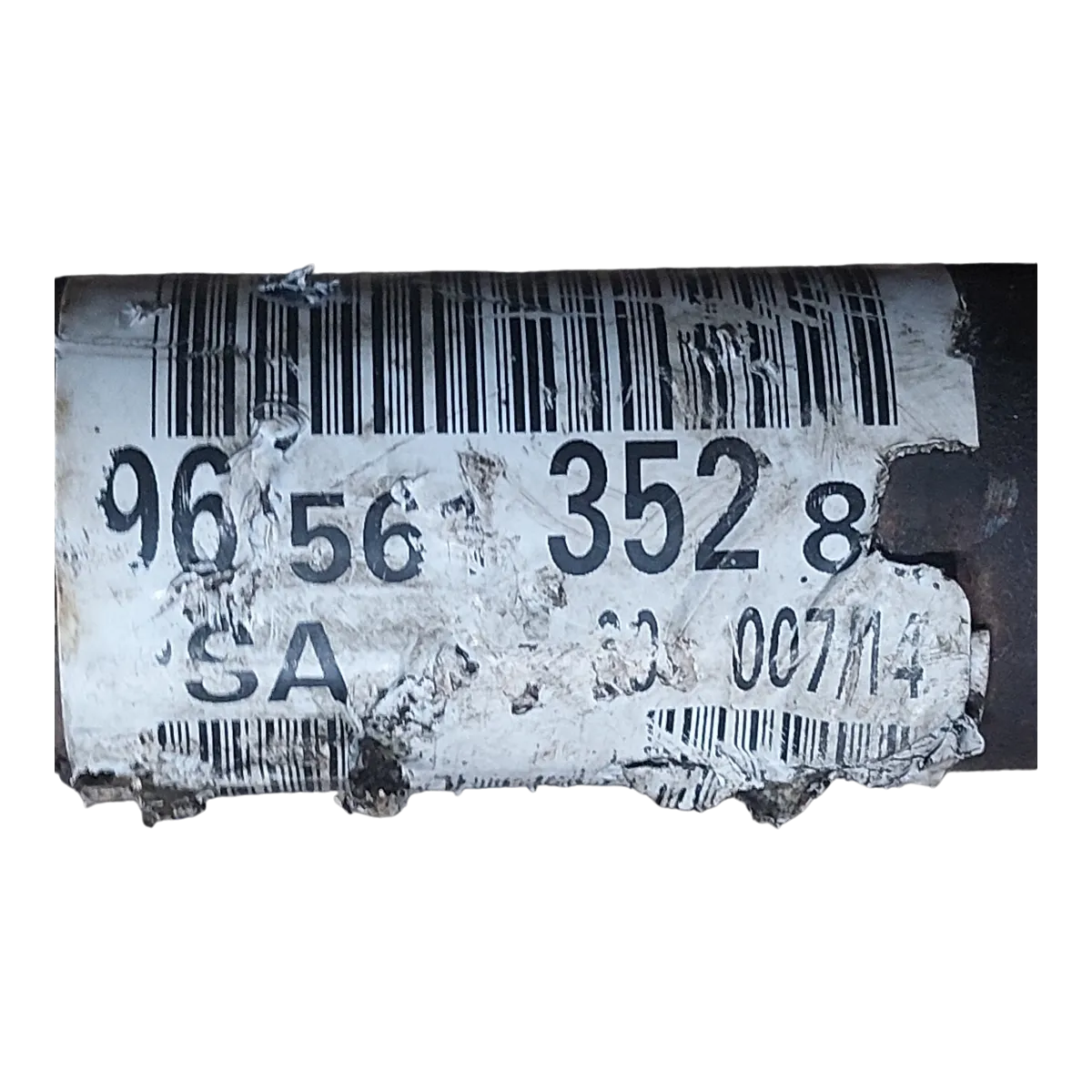 Citroen   C4  1.4 16V   04-11  poluosovina prednja lijeva  9656135280