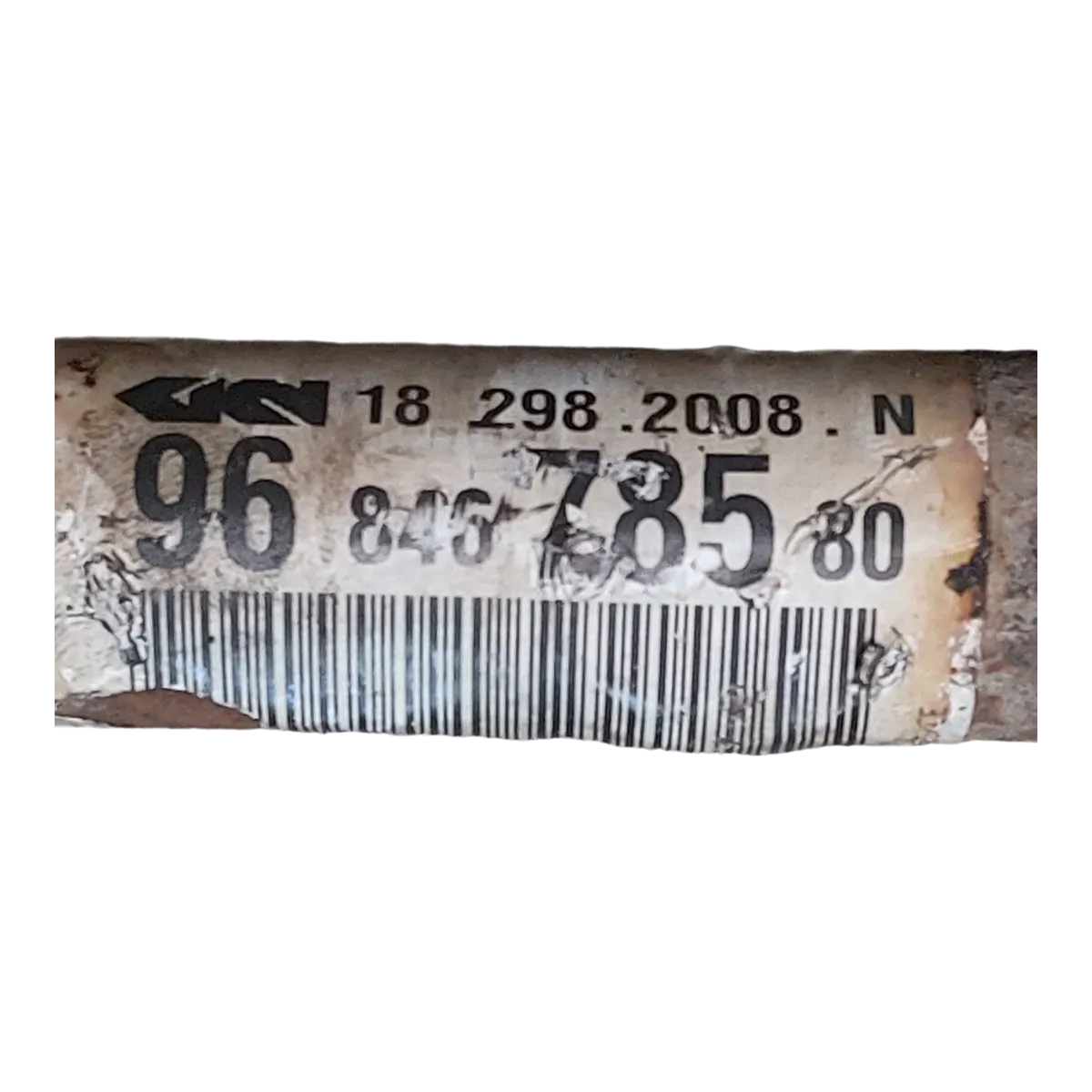 Citroen  C3  1.4 HDI 01-10    poluosovina prednja desna  9684678580