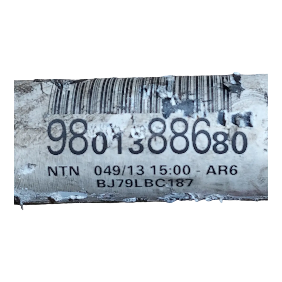 Citroen C3 A51 1.2 VTI 09-16 poluosovina prednja desna  9801388680