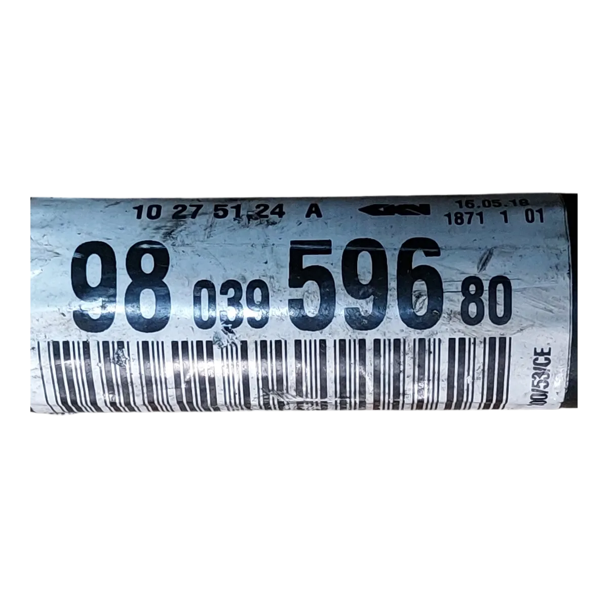 Peugeot 208 1.2 VTI  12-19  poluosovina prednja desna  9803959680