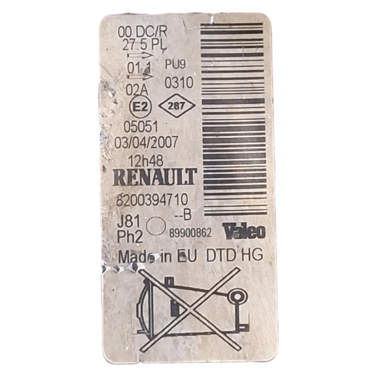 Renault Espace IV  02-15   far prednji desni    8200394710   PUKNUTA KOPČA