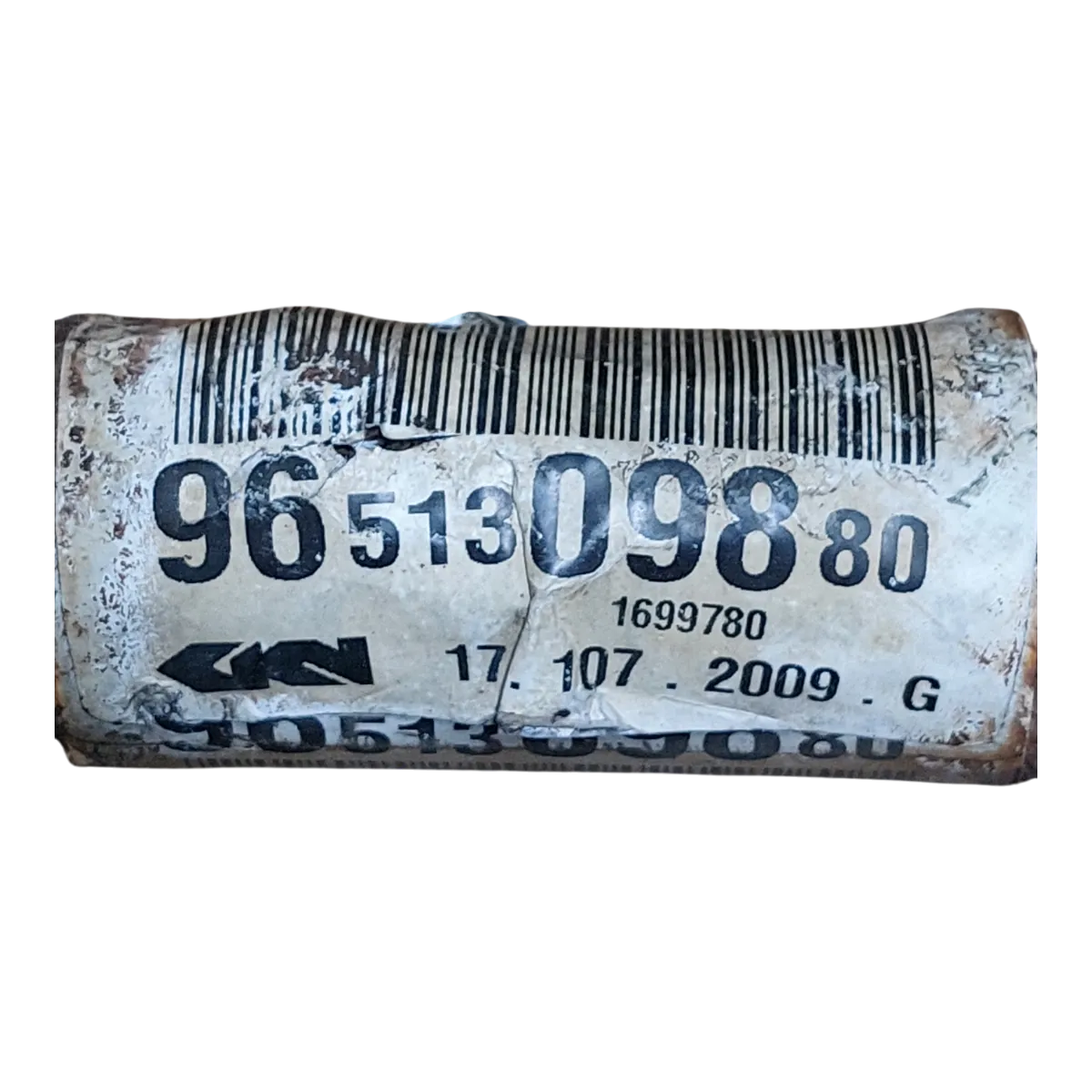 Peugeot 207 1.6 VTI 07-13 poluosovina prednja desna 9651309880