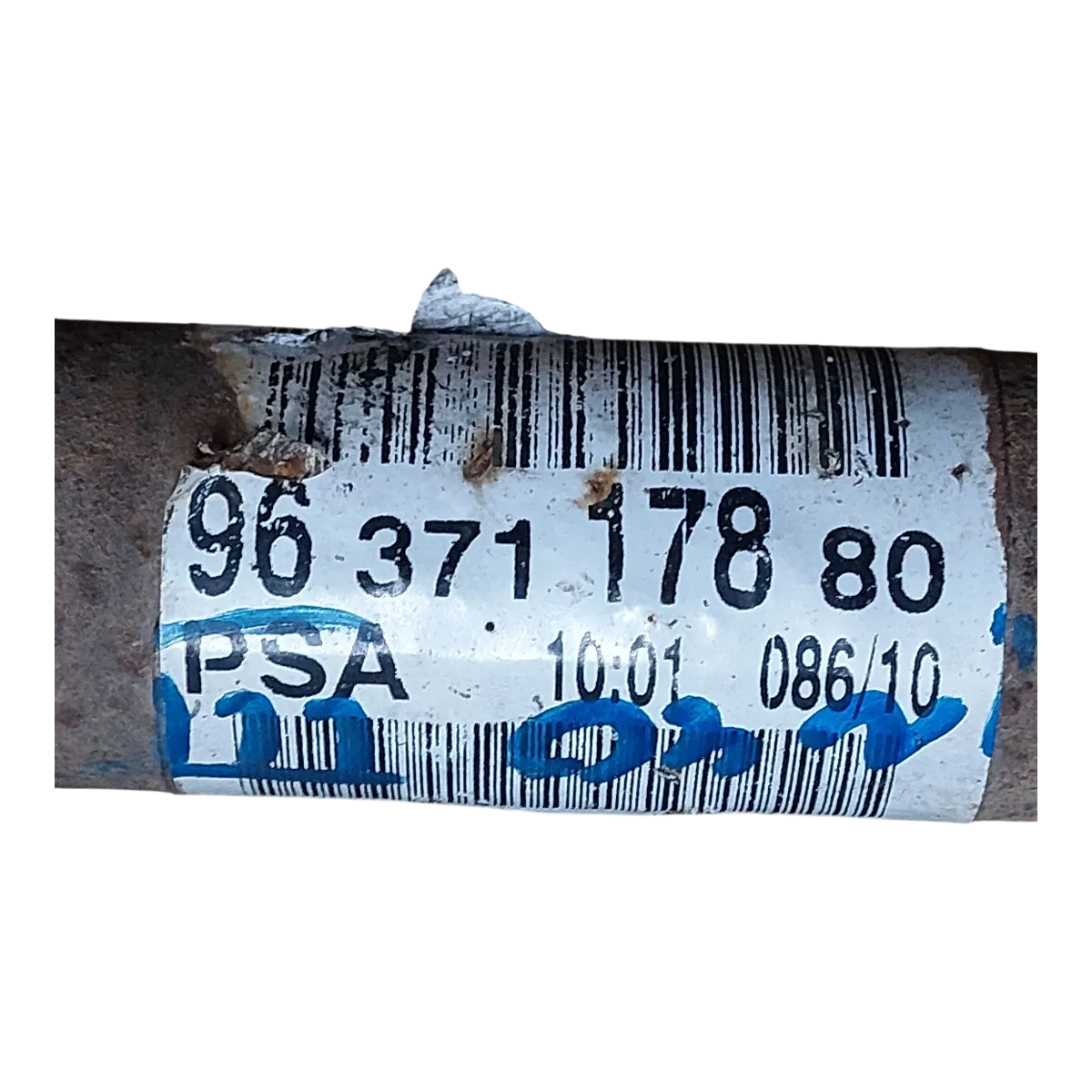 Citroen  Berlingo III 1.6 HDI  08-18  poluosovina prednja desna  9637117880