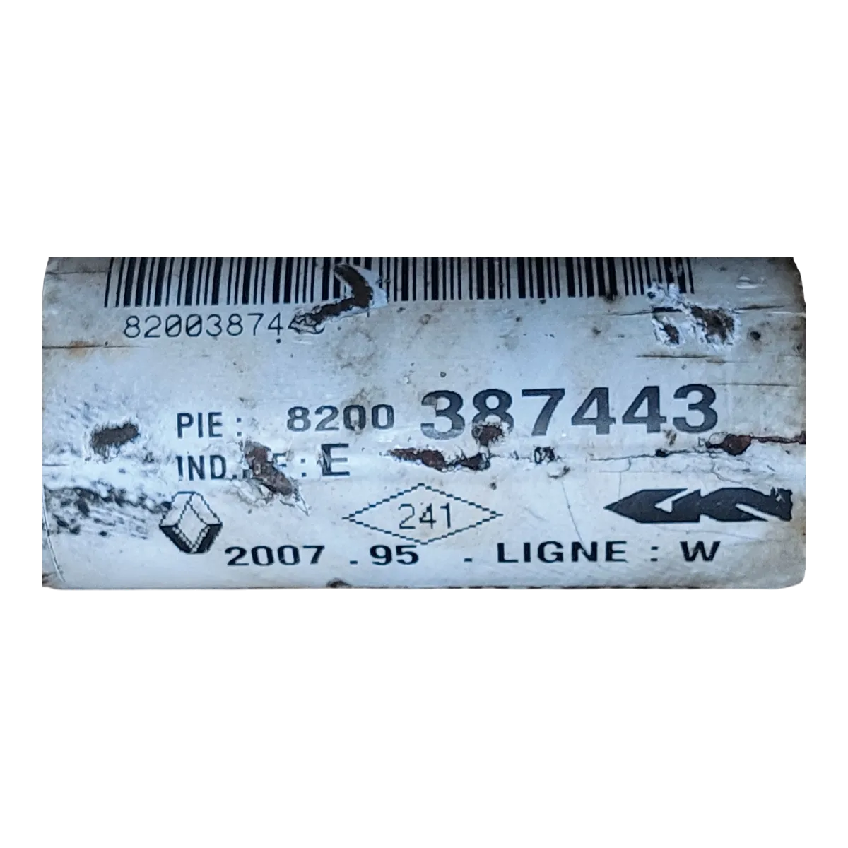 Renault Espace IV 3.0 DCI 02-15 poluosovina prednja desna  8200387443