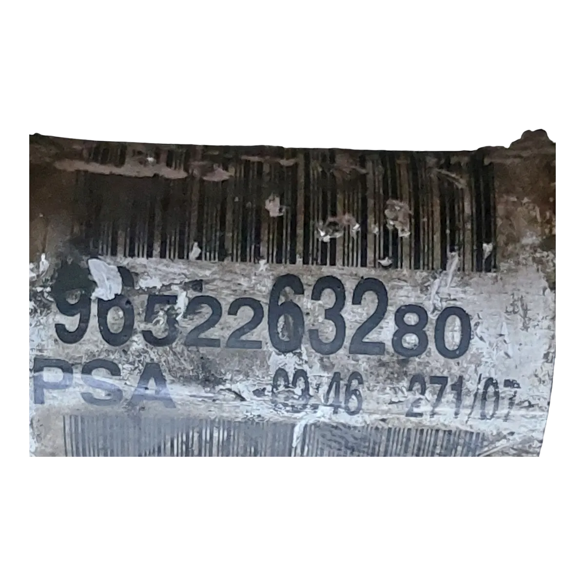 Peugeot 407 2.0 HDI  automa.  04-10   poluosovina prednja desna  9652263280