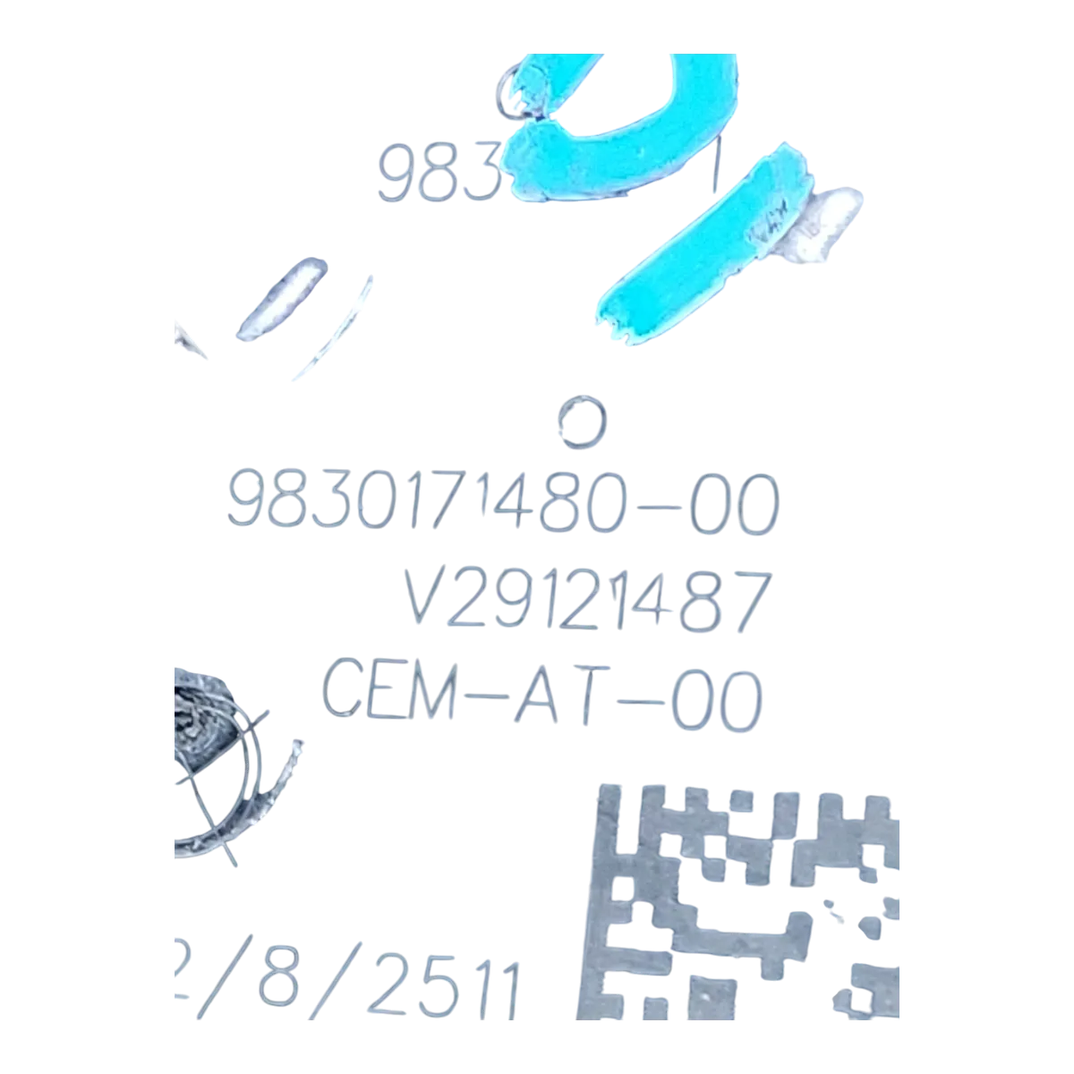 Citroen C3 B618 1.5 HDI 16- klapna gasa 9830171480 V29121487 9813276480