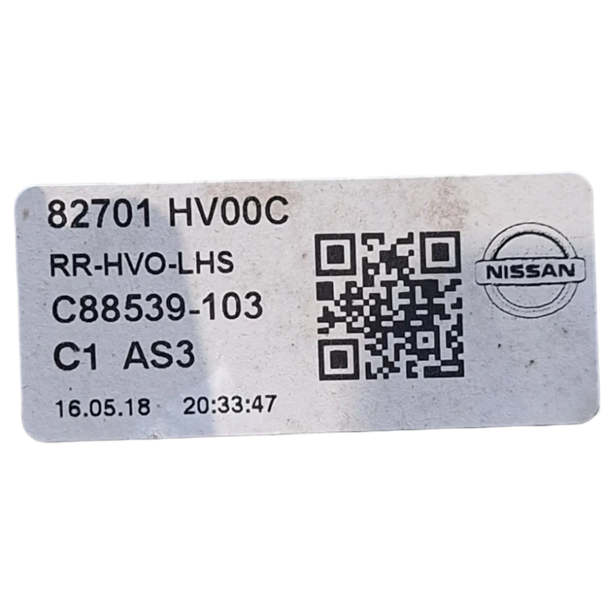 Nissan Qashqai  13-21   podizač stakla zadnji lijevi   82701HV00C   C88539-103