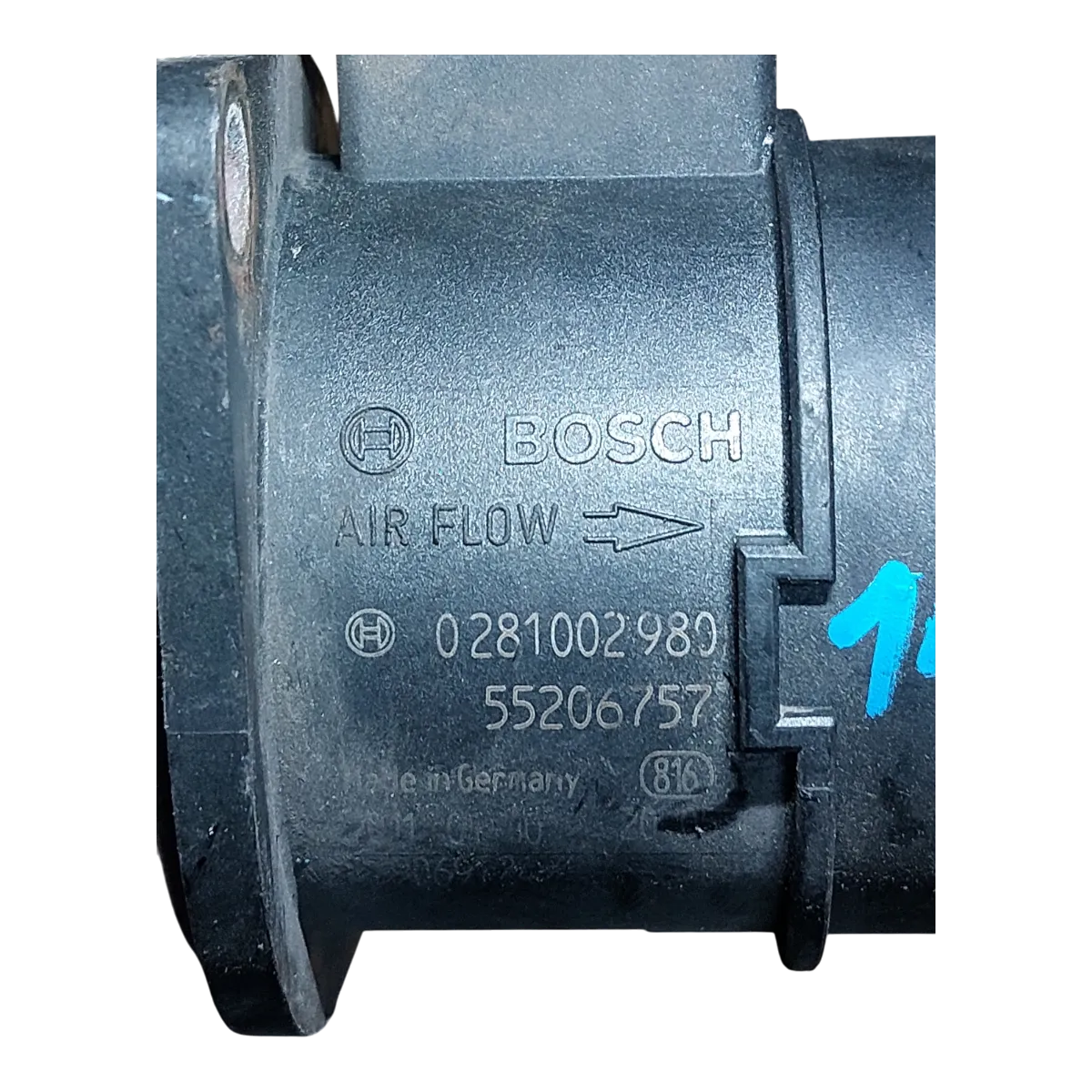 Fiat Doblo III  1.3  JTD 10-22  mjerač protoka zraka  0281002980    51782034  55206757