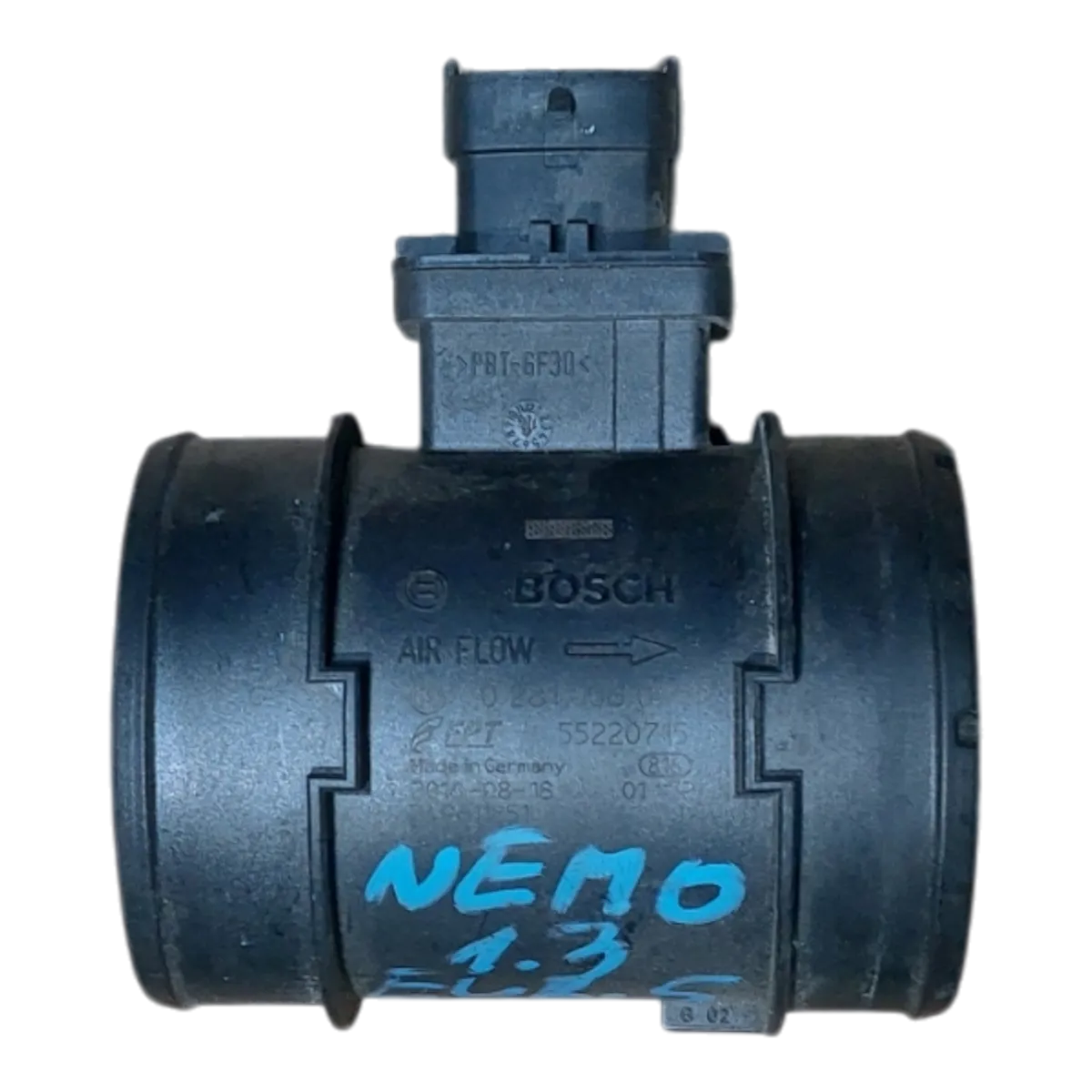 Citroen Nemo 1.3 HDI  07-15  mjerač protoka zraka 0281006054 55220715