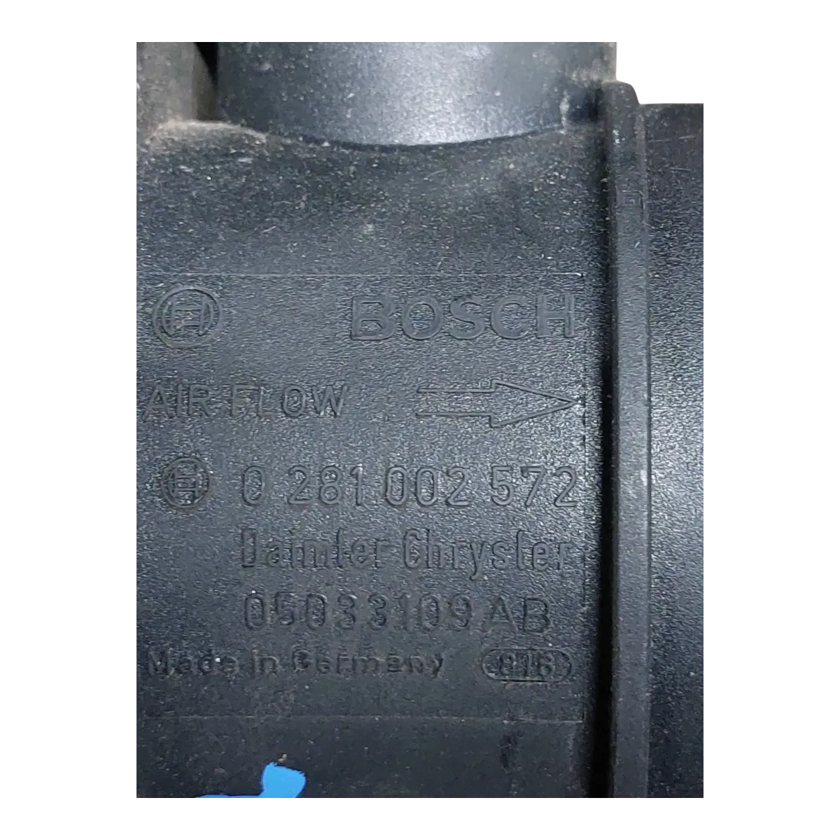 Chrysler PT Cruiser 2.2 CRD 00-10 mjerač protoka zraka 0281002572 05033109AB