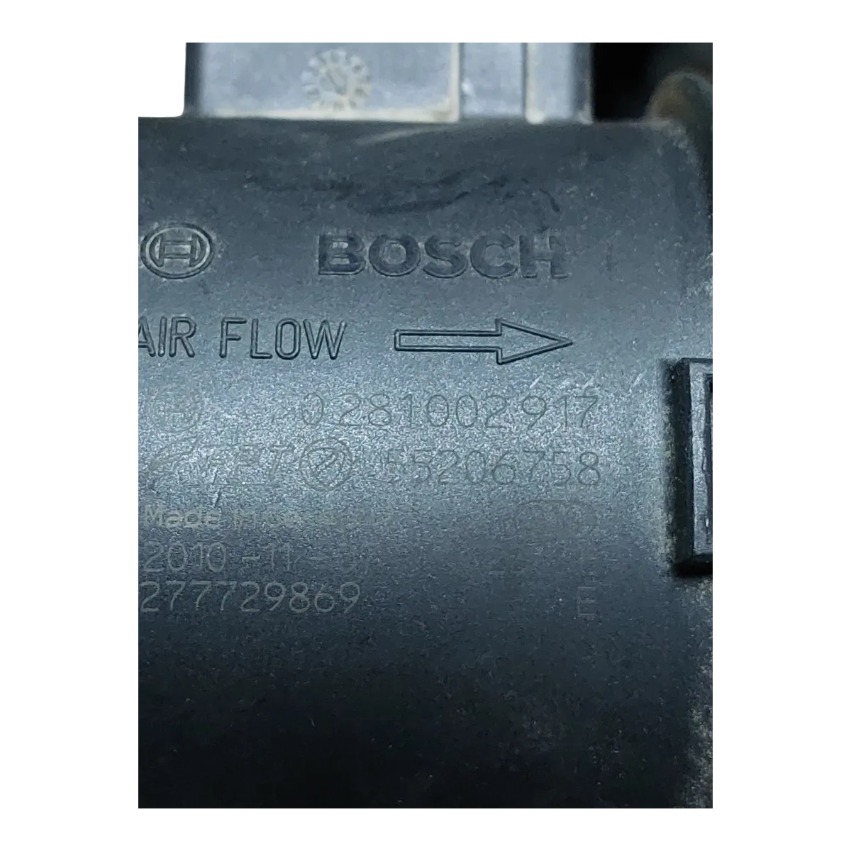 Fiat   Sedici   2.0 JTD  06-14  mjerač protoka zraka  0281002917 55206758 51782035