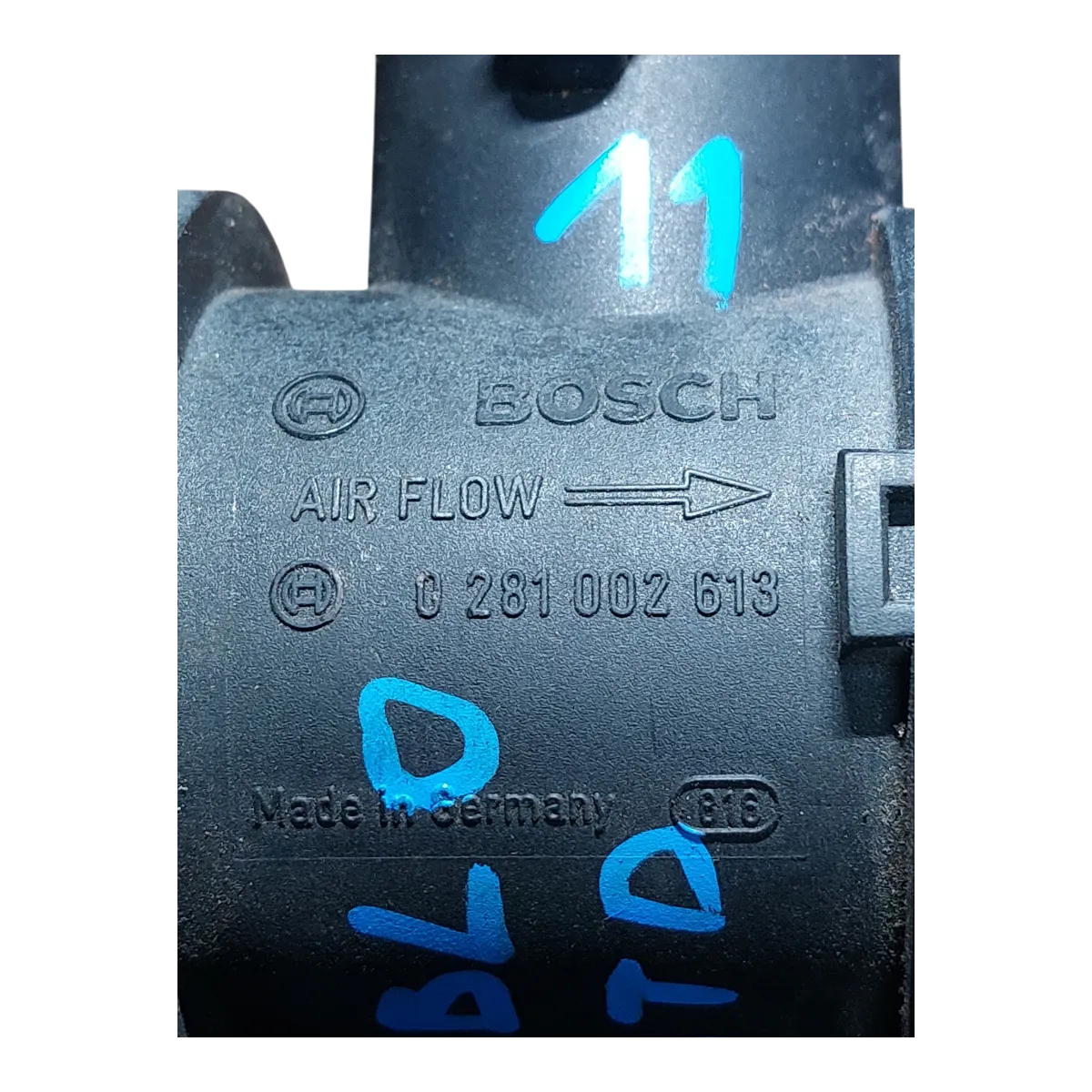 Fiat Doblo 13 JTD 00-10 mjerač protoka zraka  0281002613  51774531 46784582  51774531