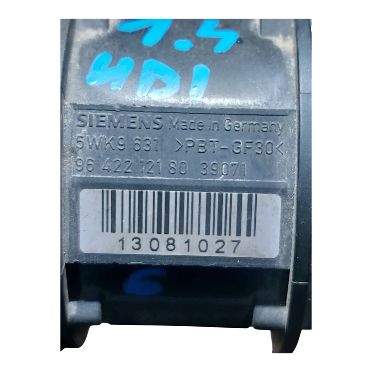 Citroen C3 1.4 HDI 01-10 mjerač protoka zraka  5WK9631   9642212180