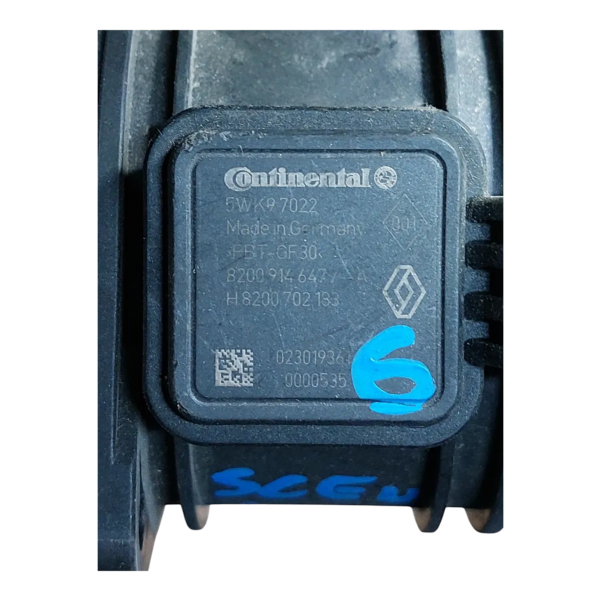 Renault Scenic III  2.0  DCI  08-15  mjerač protoka zraka  5WK97022  8200914647  820002183