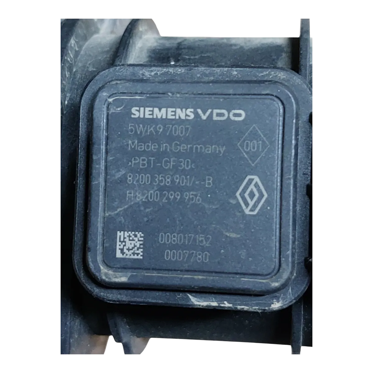 Renault Modus  1.5 DCI   04-12    mjerač protoka zraka   5WK97007  8200358901  8200299956
