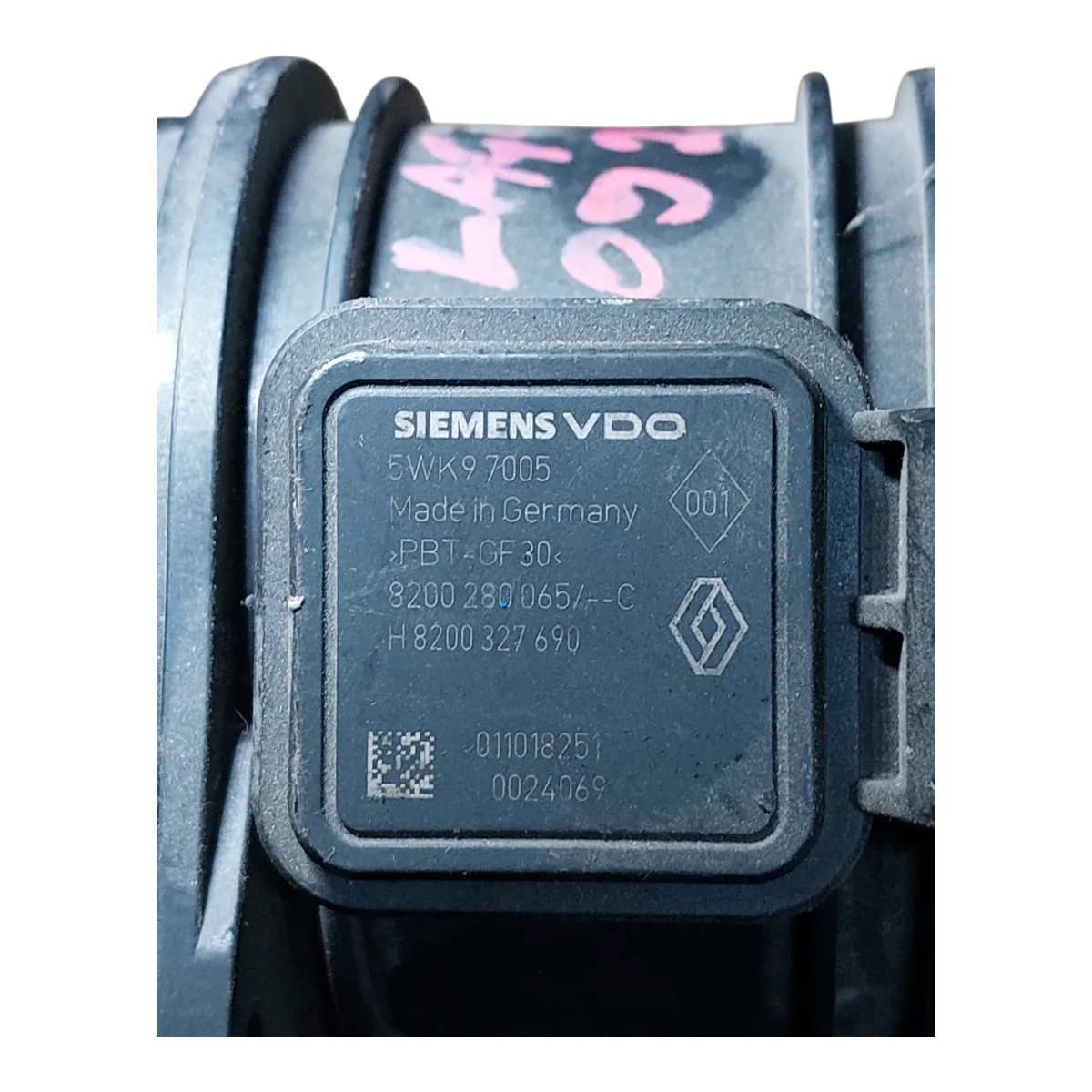 Renault Laguna III 2.0 DCI 07-15   mjerač protoka zraka 5WK97005 8200280065 8200327690