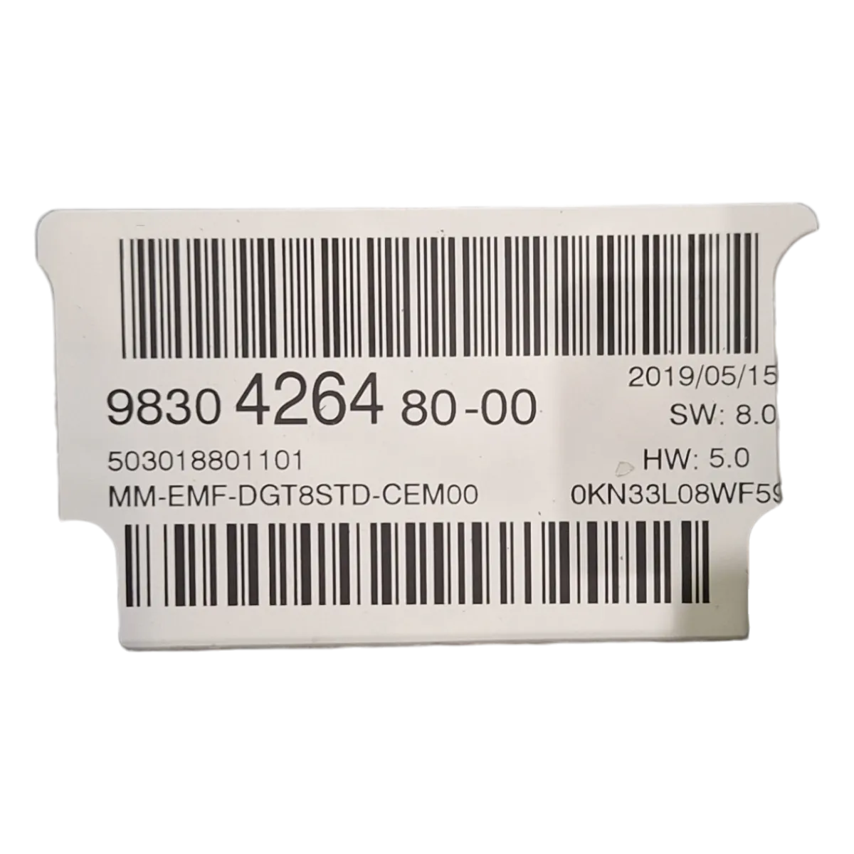 Citroen  C5 Aircross   17-    display    9830426480