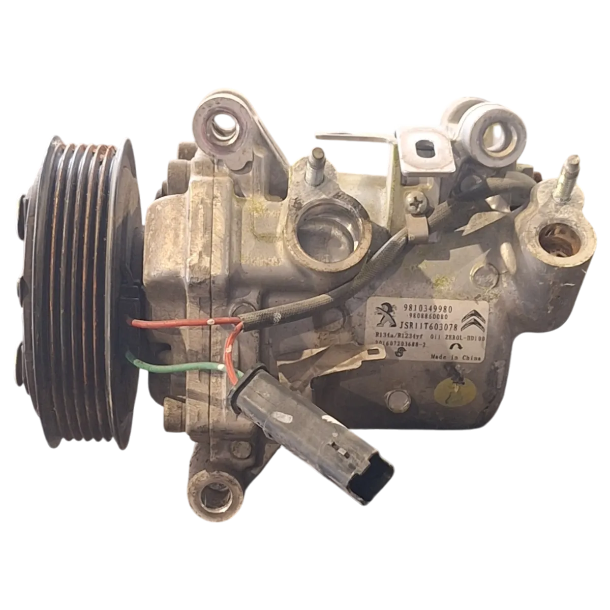 Citroen  C3  B618  1.6 HDI  EURO VI  16-    kompresor klime   9810349980   9808860080