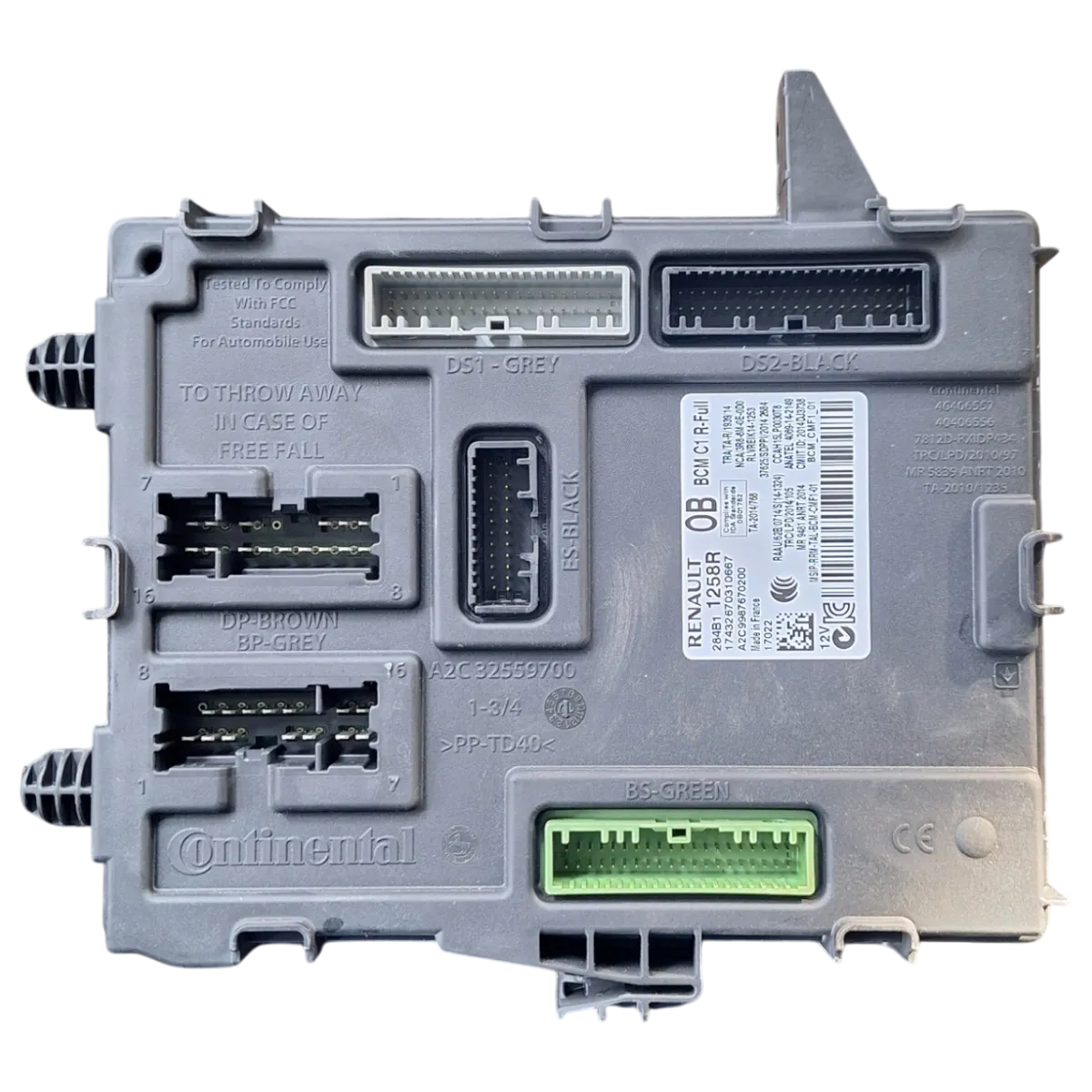 Renault Talisman  1.6 DCI  15-    BCM modul   284B1258R   A2C9987670200