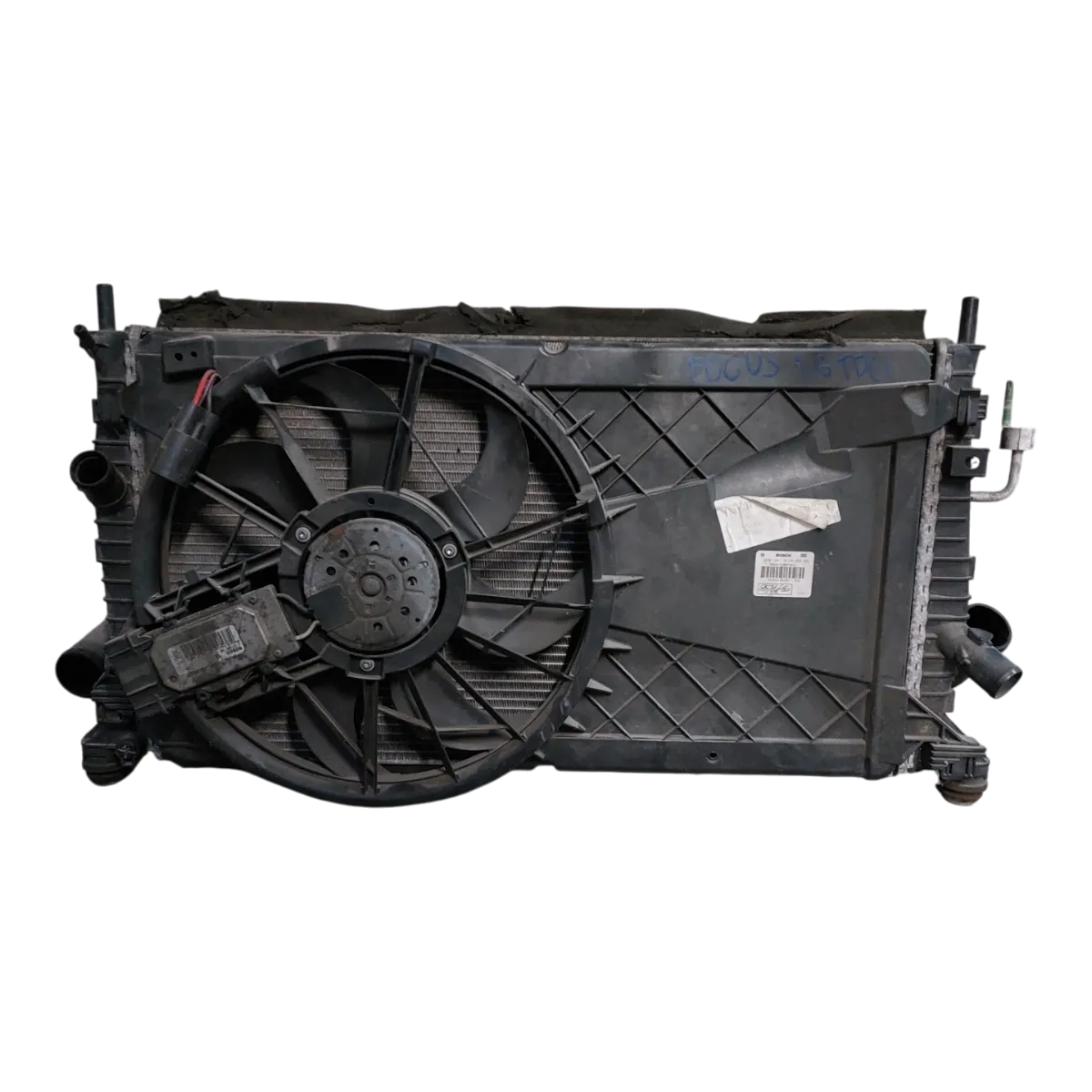 Ford C-Max DM2 1.6 TDCI 07-10  set  hladnjaka, intercooler, ventilator  M5H8C607RG  3M5H8005TL  3M5H9L440AE