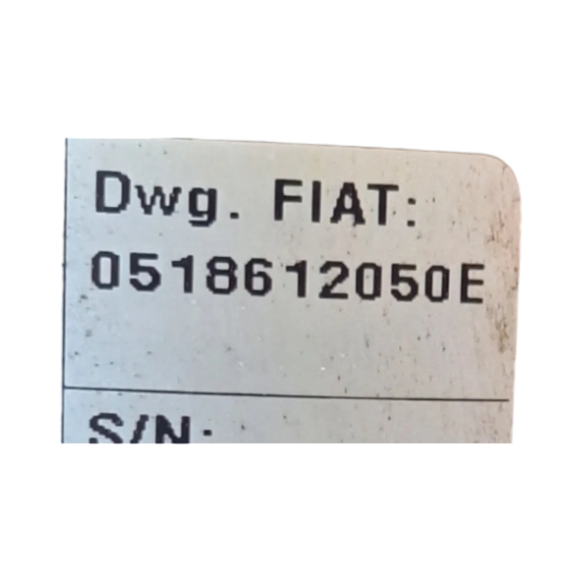 Fiat Doblo III 10- 15 stup volana   0518612050