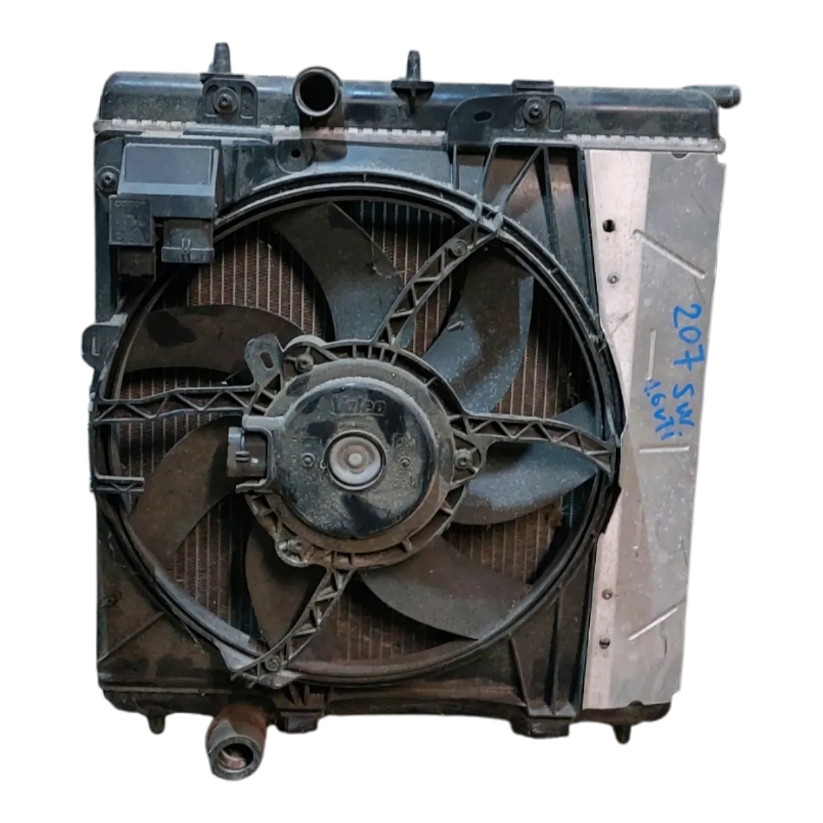 Peugeot 207 1.6 VTI  07-13  hladnjak vode- killer  sa ventilatorom  9682902080  9683002780  884260000