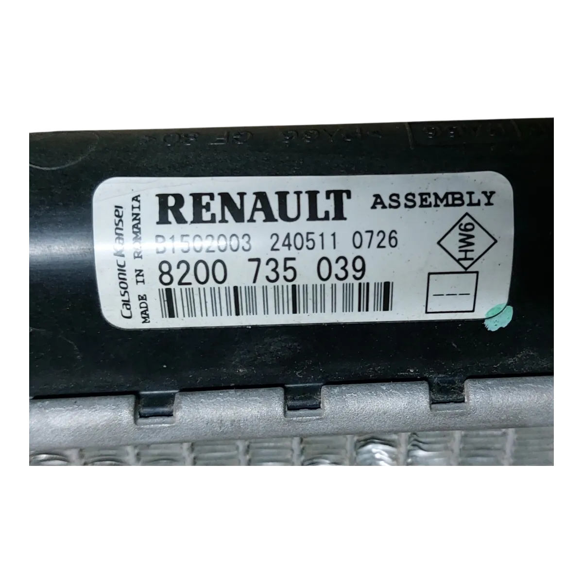 Dacia Sandero II 1.5 DCI  12-    hladnjak vode- killer  8200735039  B1502003