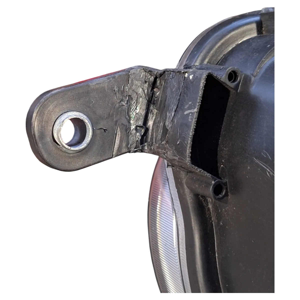 Fiat 500  07-     far prednji lijevi    45550748   puknuta kopča 1 kom, vareni nosač 1 kom