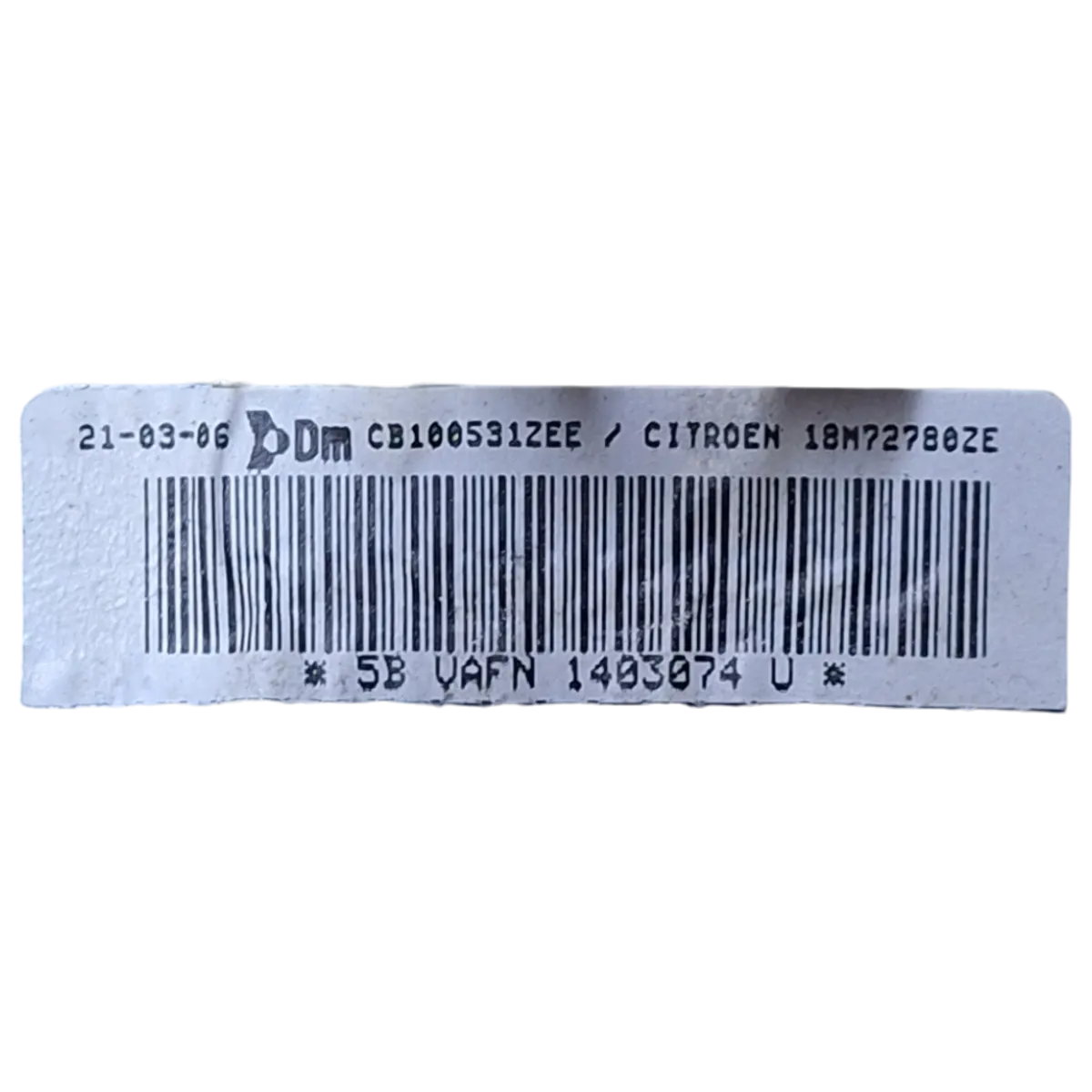 Citroen C2   03-09    airbag/zračni jastuk suvozača     18M72780ZE   SB10053201ZE