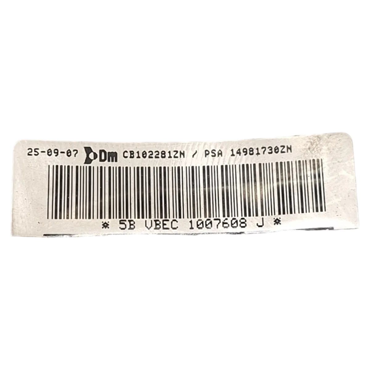 Peugeot  Expert III   06-16   airbag/zračni jastuk suvozača    CB102281ZN   14981730ZN