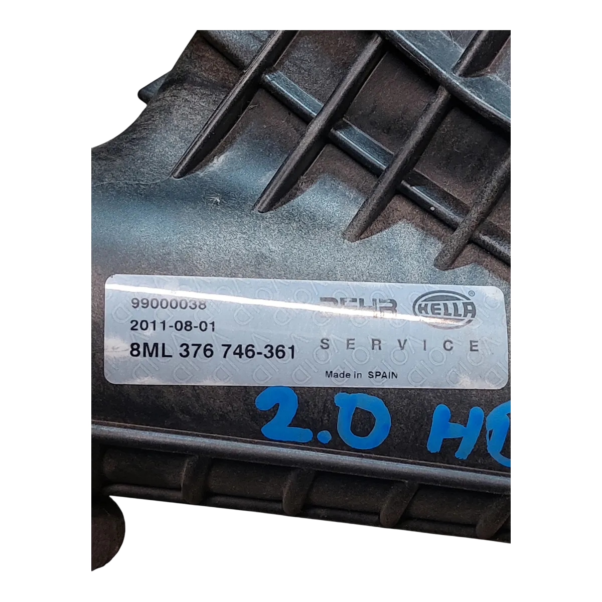 Peugeot  Expert III  2.0 HDI 06-16  hladnjak zraka -intercooler  8ML376746361