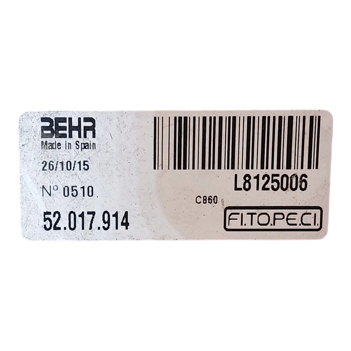 Citroen Nemo 1.3 HDI  07-15  ventilator hladnjaka motora  L8125006   52017914  1616307580