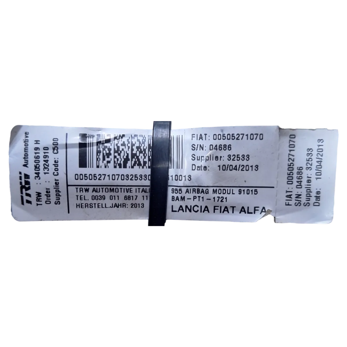 Alfa Romeo MiTo  08-18    zračna zavjesa desna    505271070