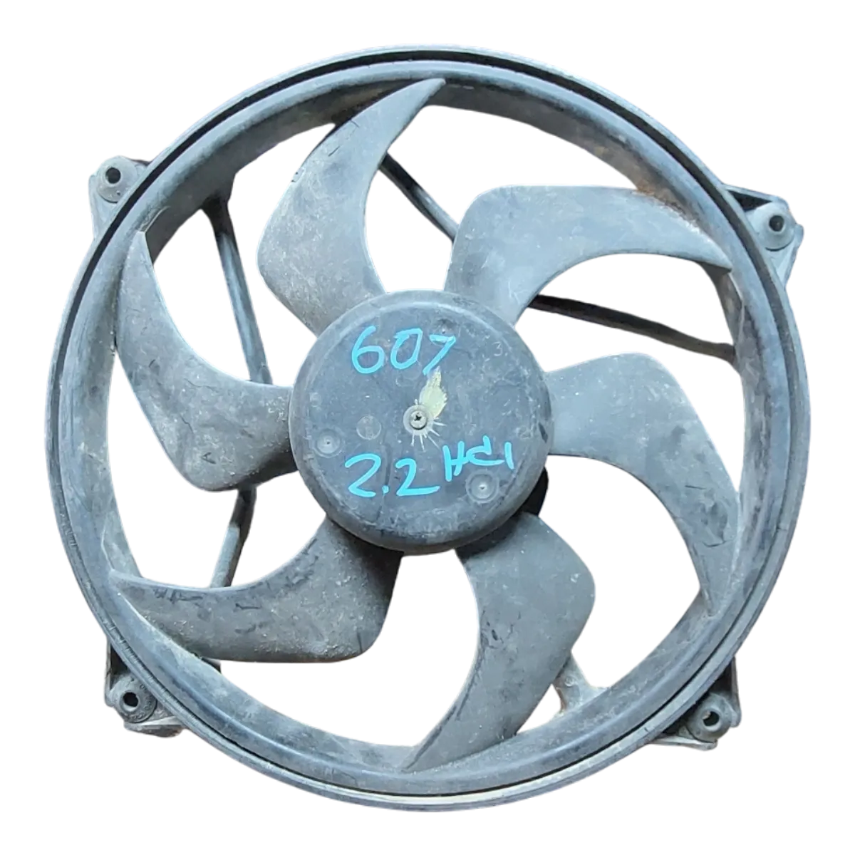 Peugeot 607 2.2 HDI  99-10   ventilator hladnjaka motora  1250F8 1253E4  1253E6