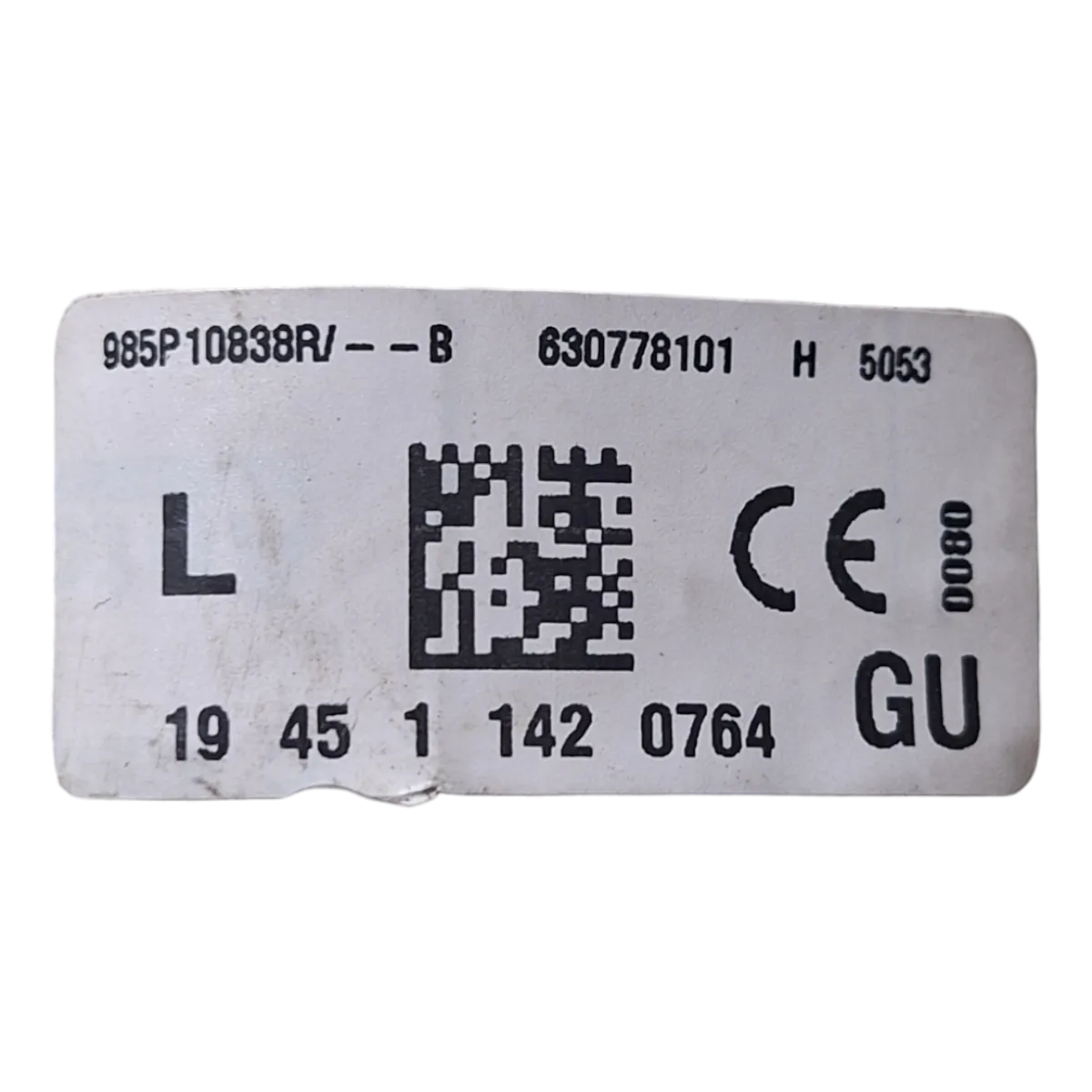 Renault Kadjar   15-22    zračna zavjesa lijeva    985P10838R   630778101