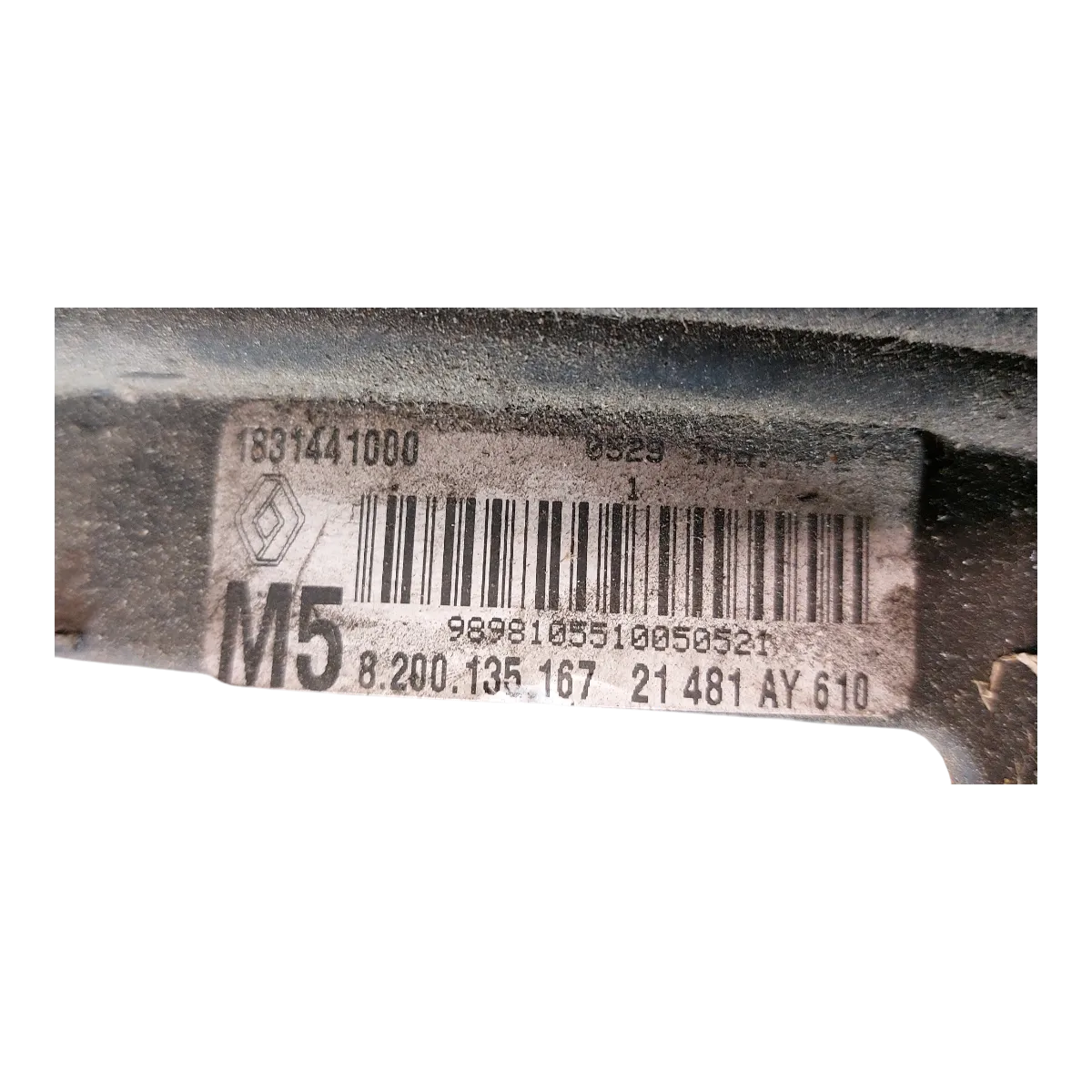 Renault Modus 1.5 DCI  04-12  ventilator hladnjaka motora 8200135167  21481AY610 7701059785  7701059786