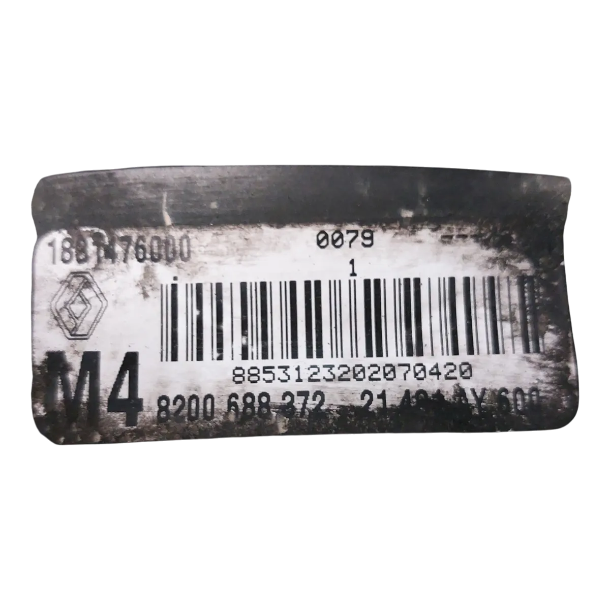 Renault Modus 1.5 DCI  04-12  ventilator hladnjaka motora  8200688372  1831476000  21481AY600