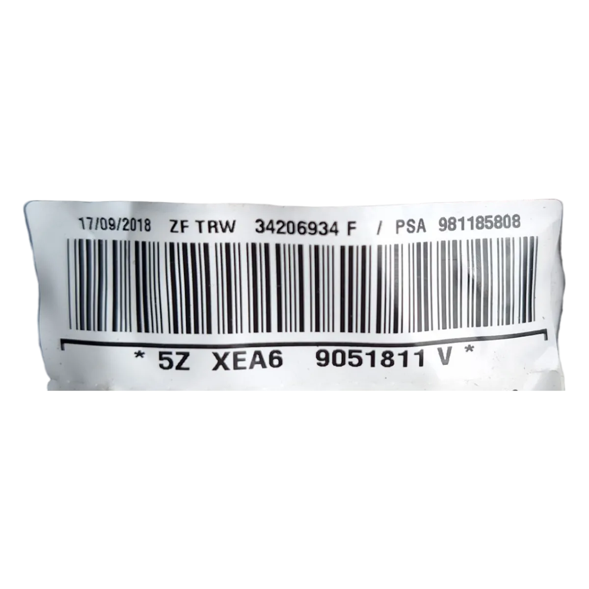 Citroen  C3  B618  16-      zračna zavjesa lijeva     981185808