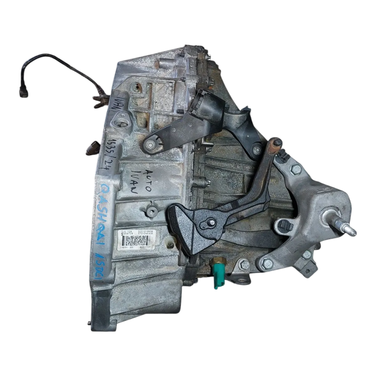 Nissan Qashqai 1.5 DCI  13-21  mjenjač / getriba 6 brzina  TL4126   320101889R   REPARIRANA