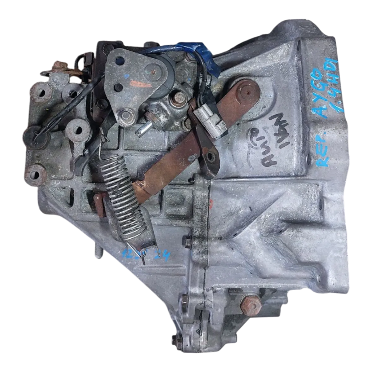 Toyota Aygo 1.4 HDI 05-14  mjenjač / getriba 5 brzina    20TT01   REPARIRANA