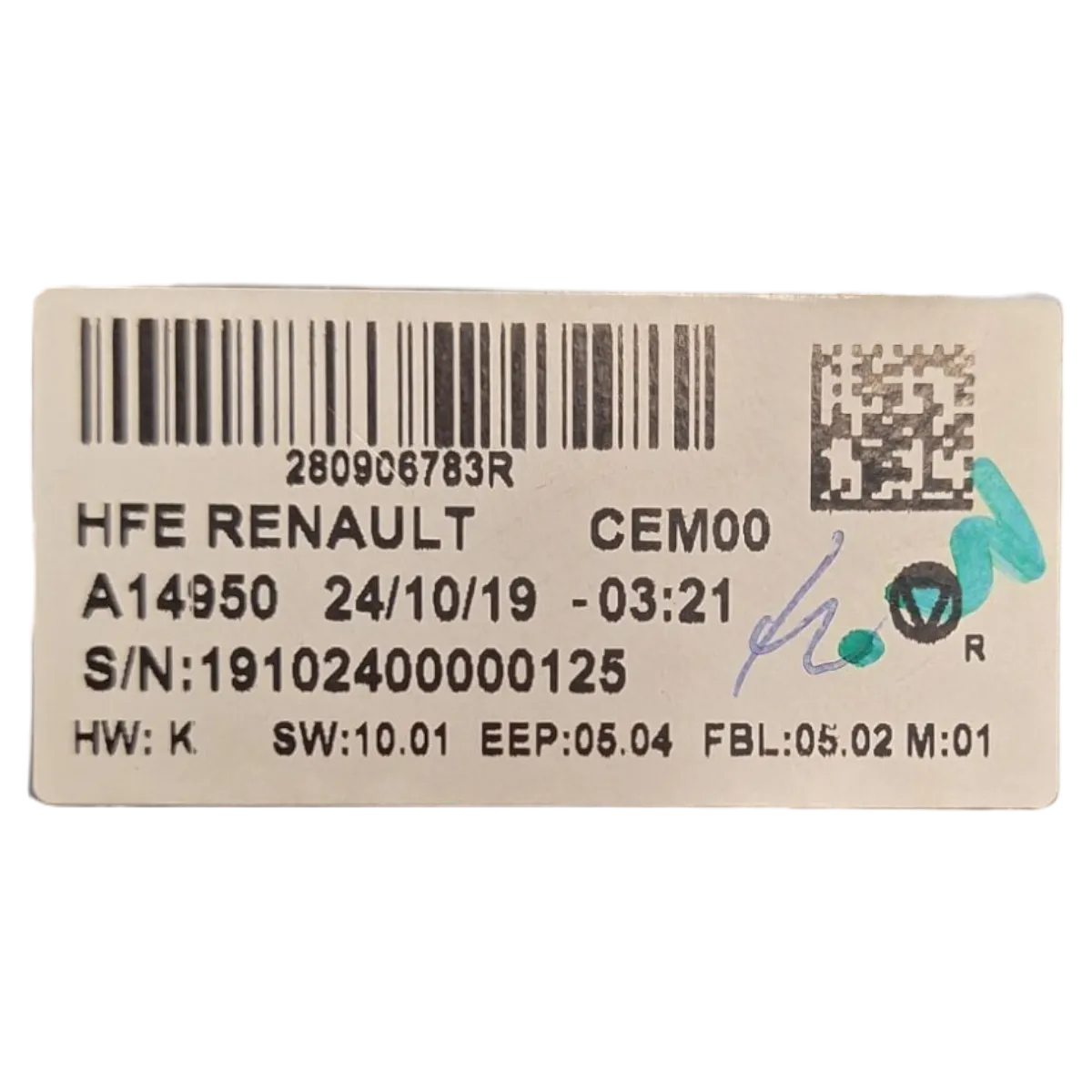 Renault Kadjar   15-22    display    280906783R
