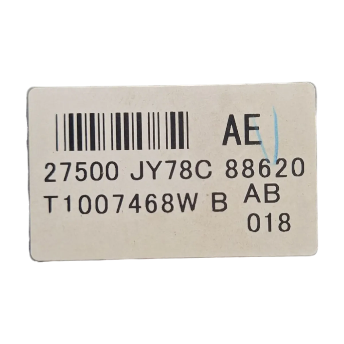 Renault Koleos I 06-15  komanda ventilacije      27500JY78C   T1007468W